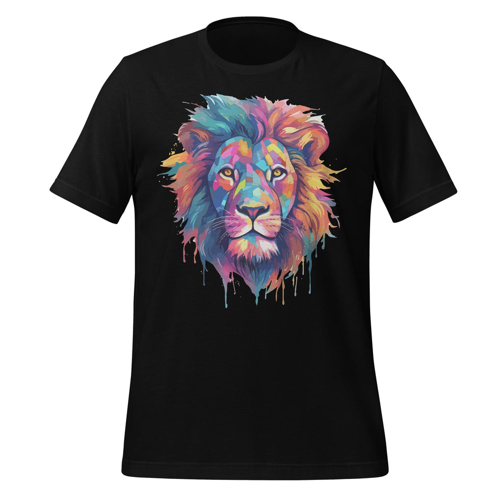 Spirit Animal Multicolor Art Leo Lion Colorful Unisex product image 1