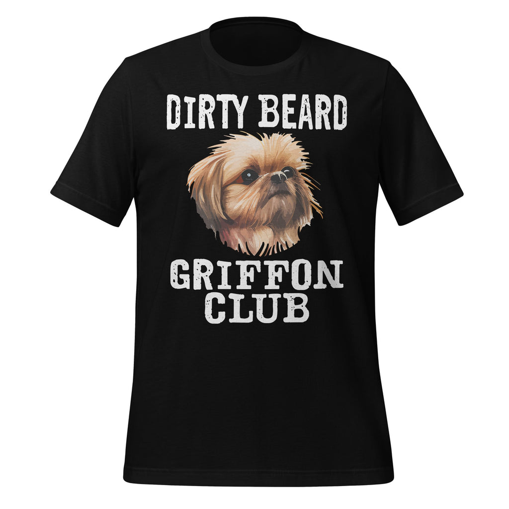 Dirty Beard Griffon Club - Brussels Dog Breed Unisex T-Shirt product image 1
