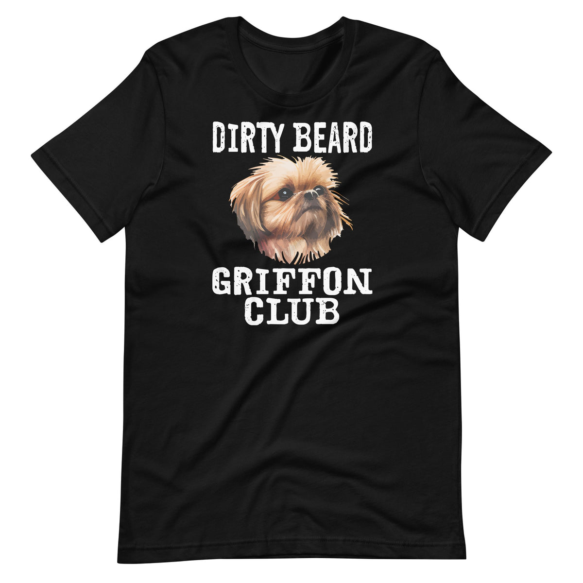 Dirty Beard Griffon Club - Brussels Dog Breed Unisex T-Shirt product image 2
