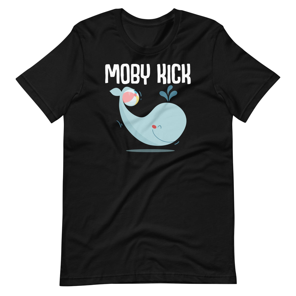 Moby Kick Kickball Sports Animal Unisex T-Shirt product image 2
