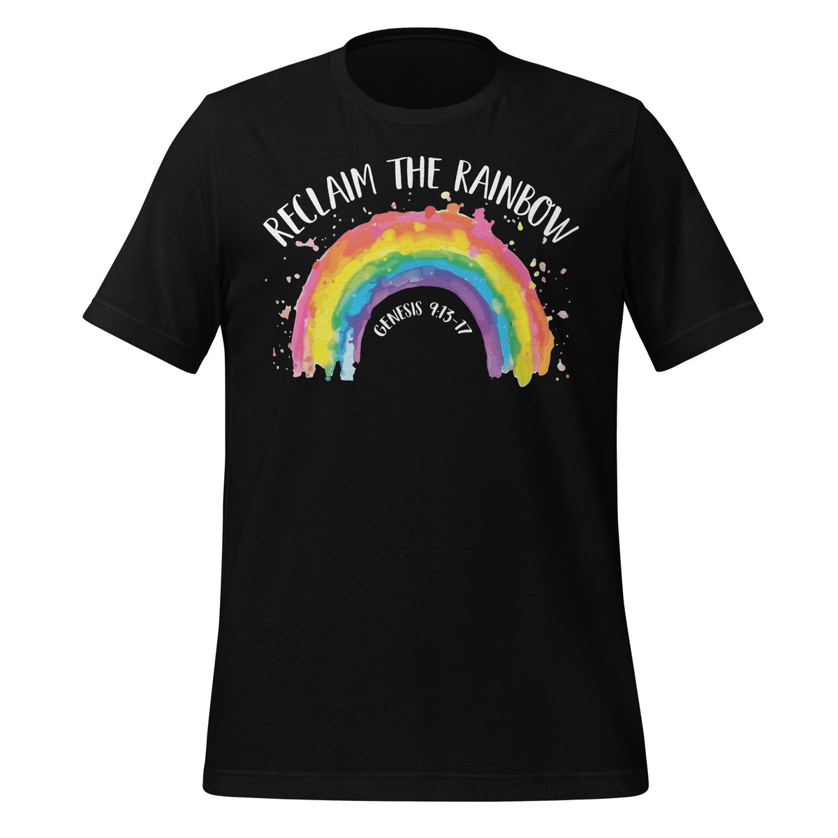 Reclaim the Rainbow Genesis 9.13-17 Bible Verse Unisex product image 1