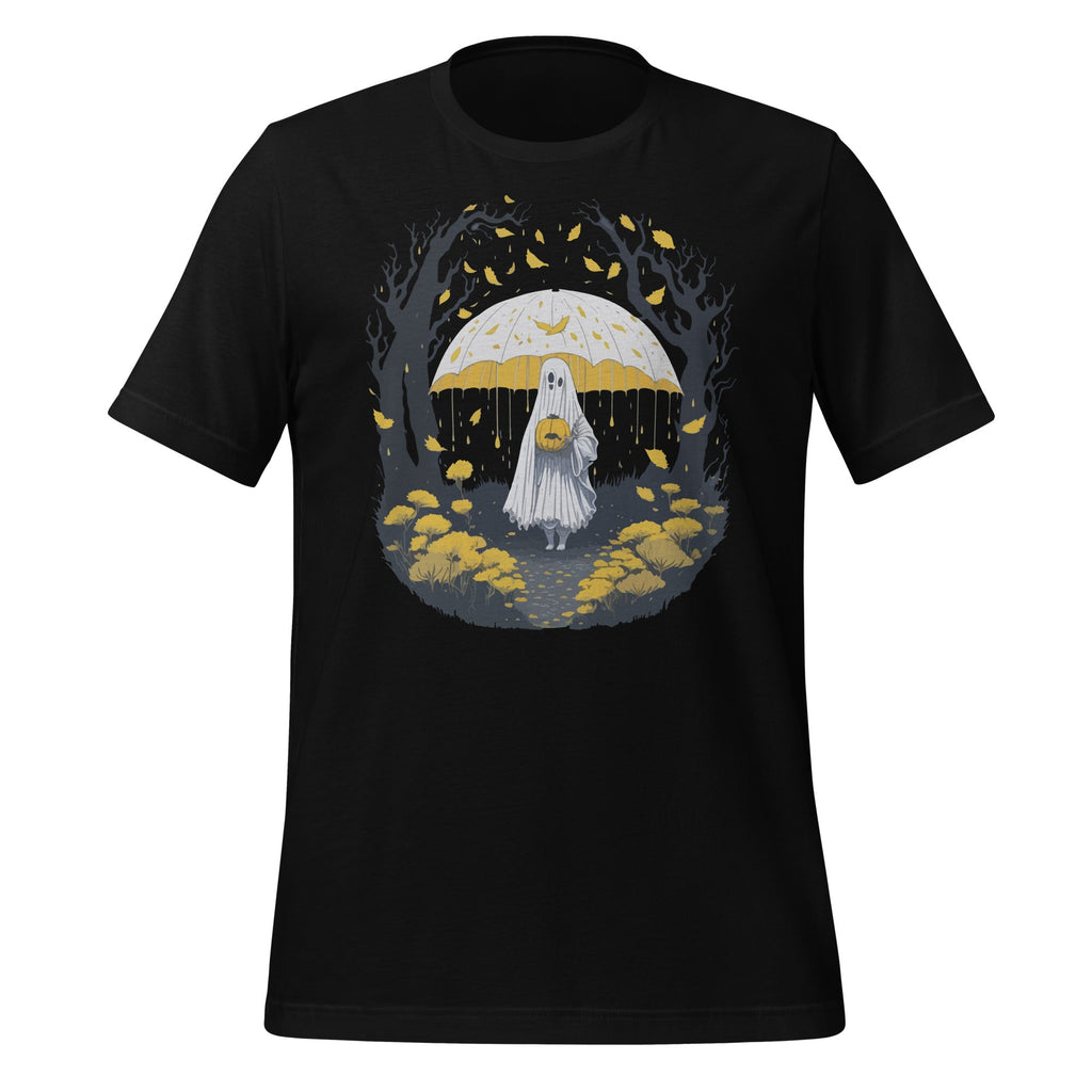 Vintage Floral Ghost Halloween In The Forest Gothic Unisex product image 1