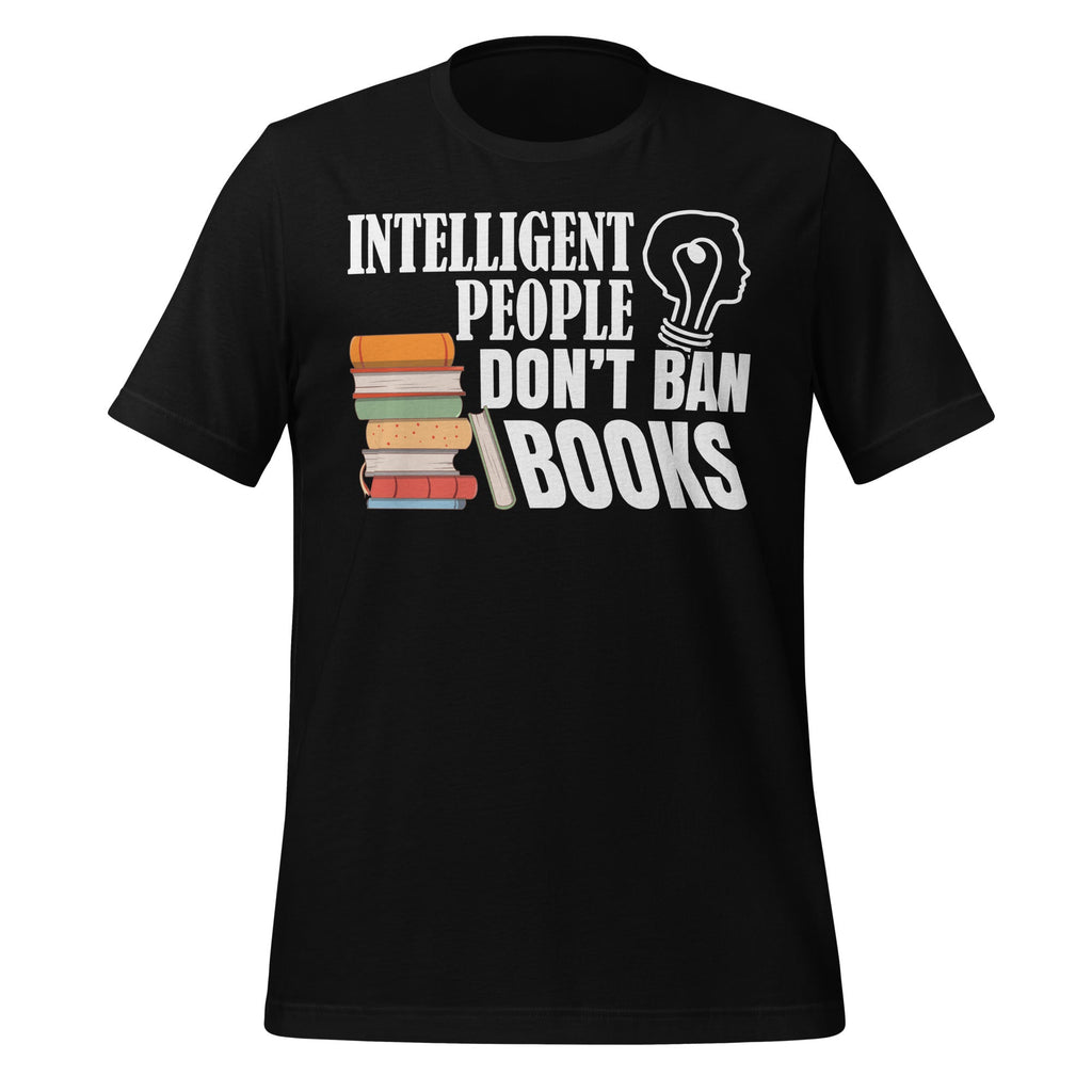 Intelligent People Don't Ban Books Reading Bookish product image 1