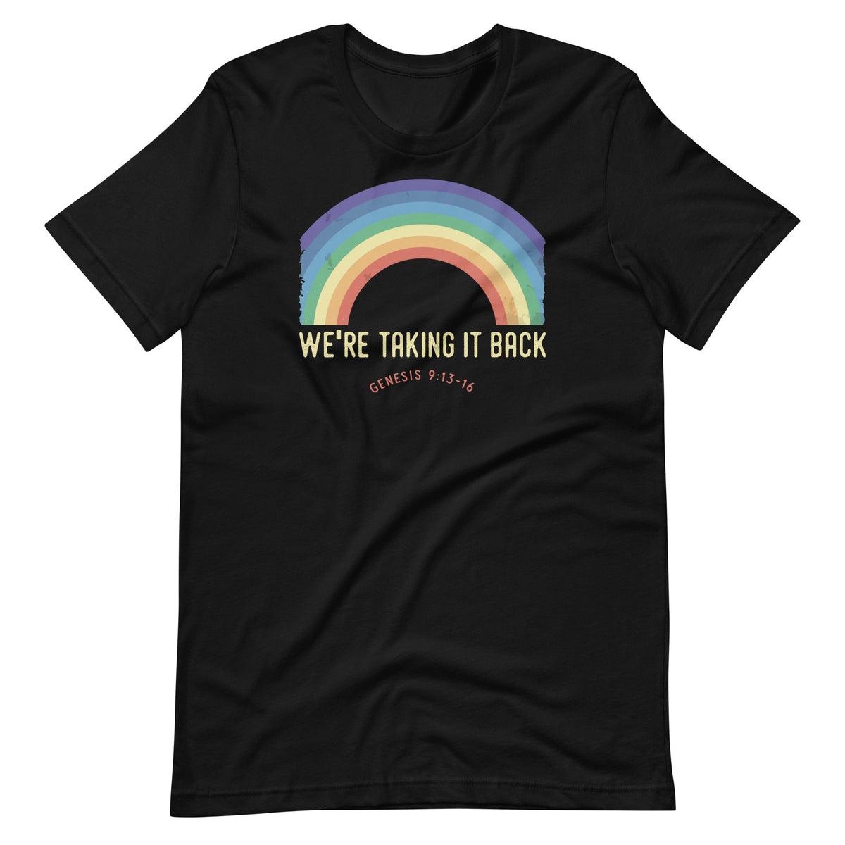 Rainbow We're Taking It Really Back Christian Bible Verse product image 2