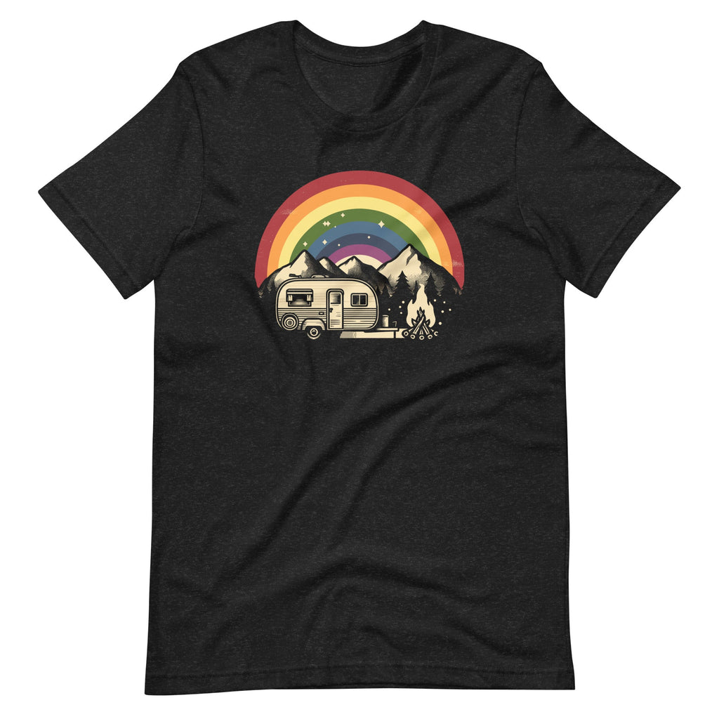 LGBT Camping Rainbow Gay Flag Pride Camper Month Unisex product image 2