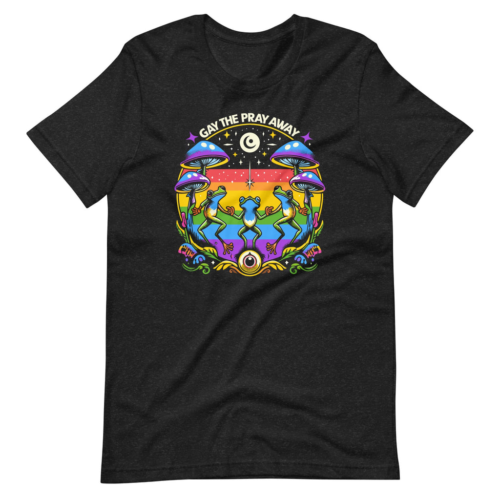 Gay Pray Away Frog Rainbow LGBT Lesbian Pride Month Unisex product image 2