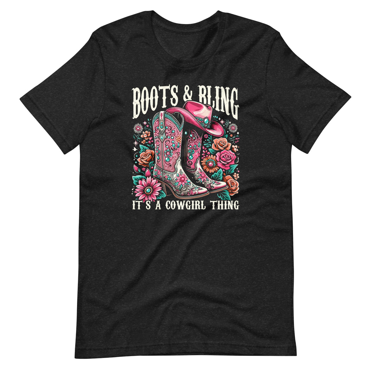 Boots and Bling its a Cowgirl Thing Country Vintage Western product image 2