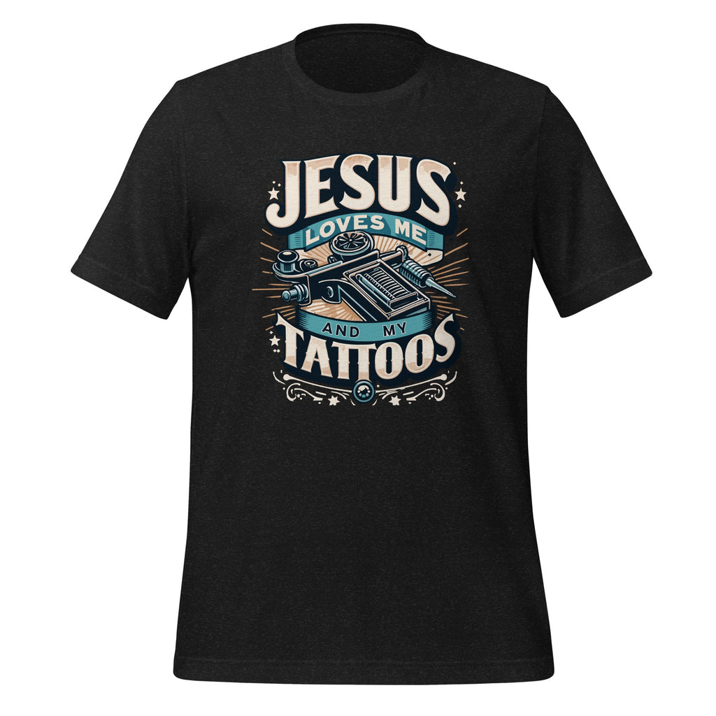 Jesus Loves Me And My Tattoos Christian Body Piercing Day product image 1