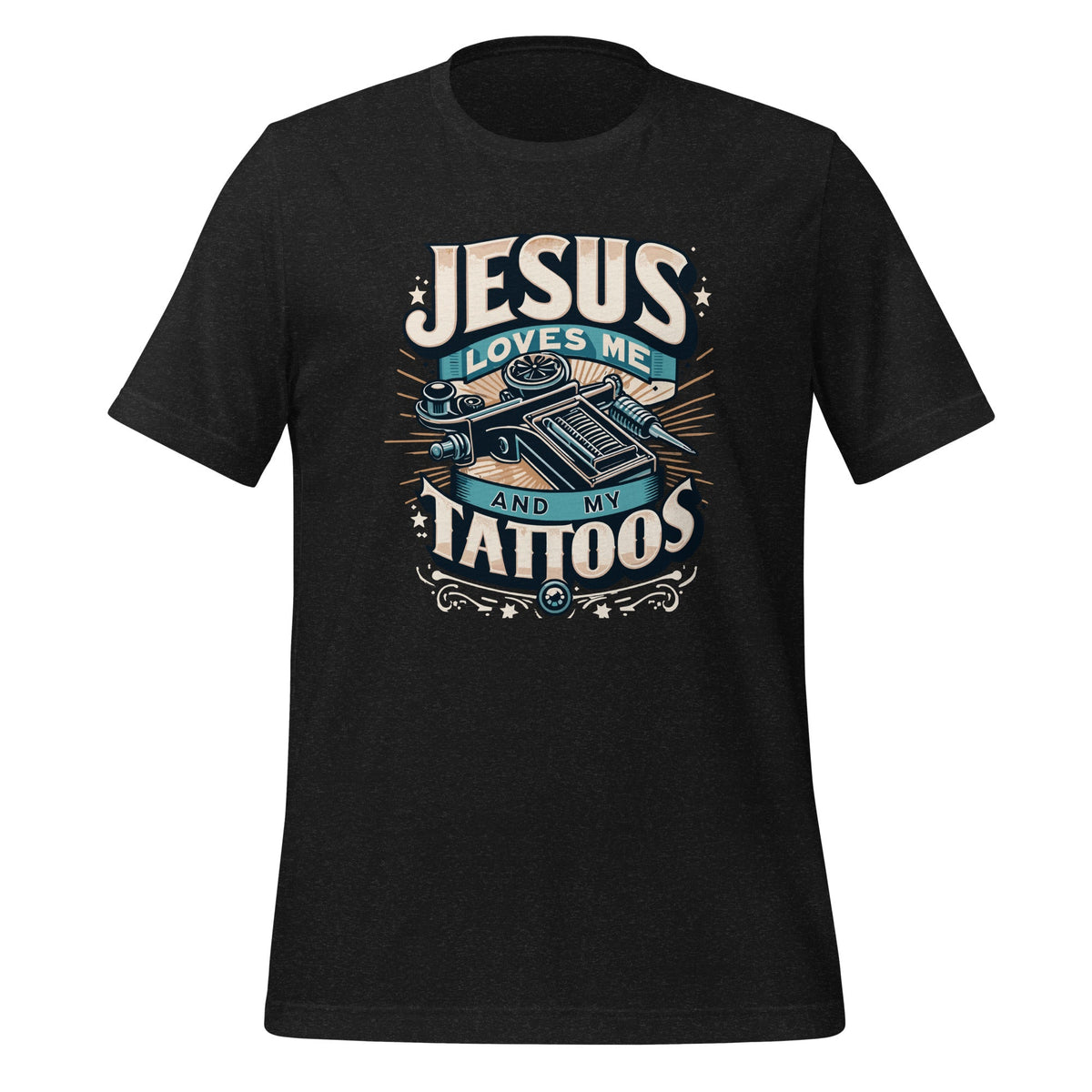 Jesus Loves Me And My Tattoos Christian Body Piercing Day product image 1