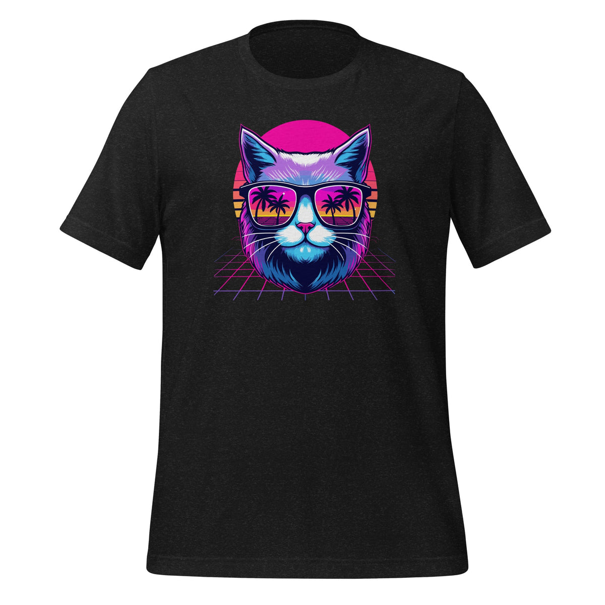Vaporwave Cat Wearing Sunglasses Day Aesthetic Animal Pet product image 1