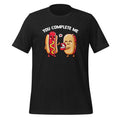 You Complete Me Hot Dog and Bun Funny Couples Unisex T-Shirt product image 1