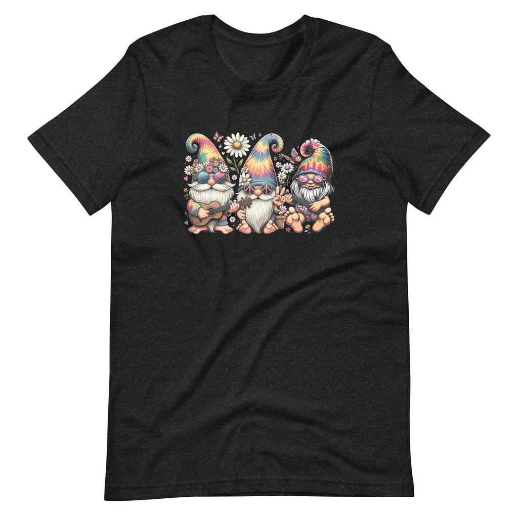 Hippie Gnome Guitar Peace Sweet Gnomes Unisex T-Shirt product image 2