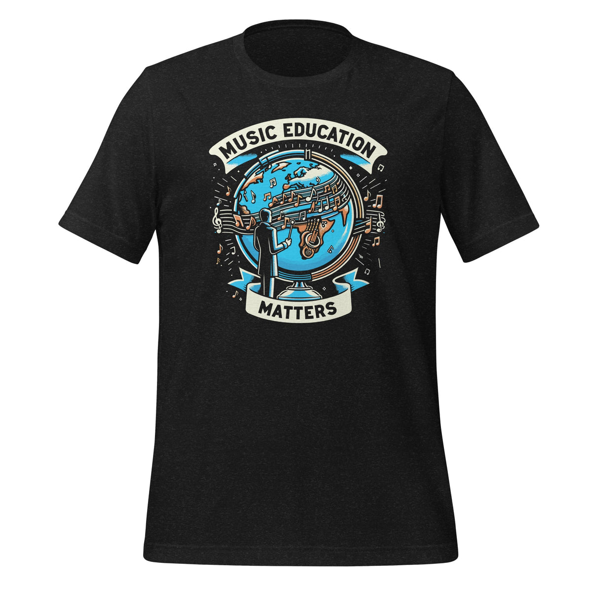 Music Education Matters Teacher Appreciation Unisex T-Shirt product image 3