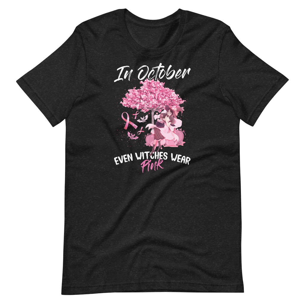 In October Even Witches Wear Pink - Breast Cancer Awareness product image 2