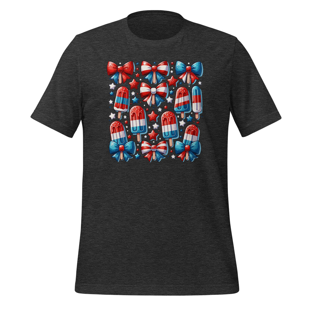 4th of July Cute Popsicle Bows Patriotic American Unisex product image 5