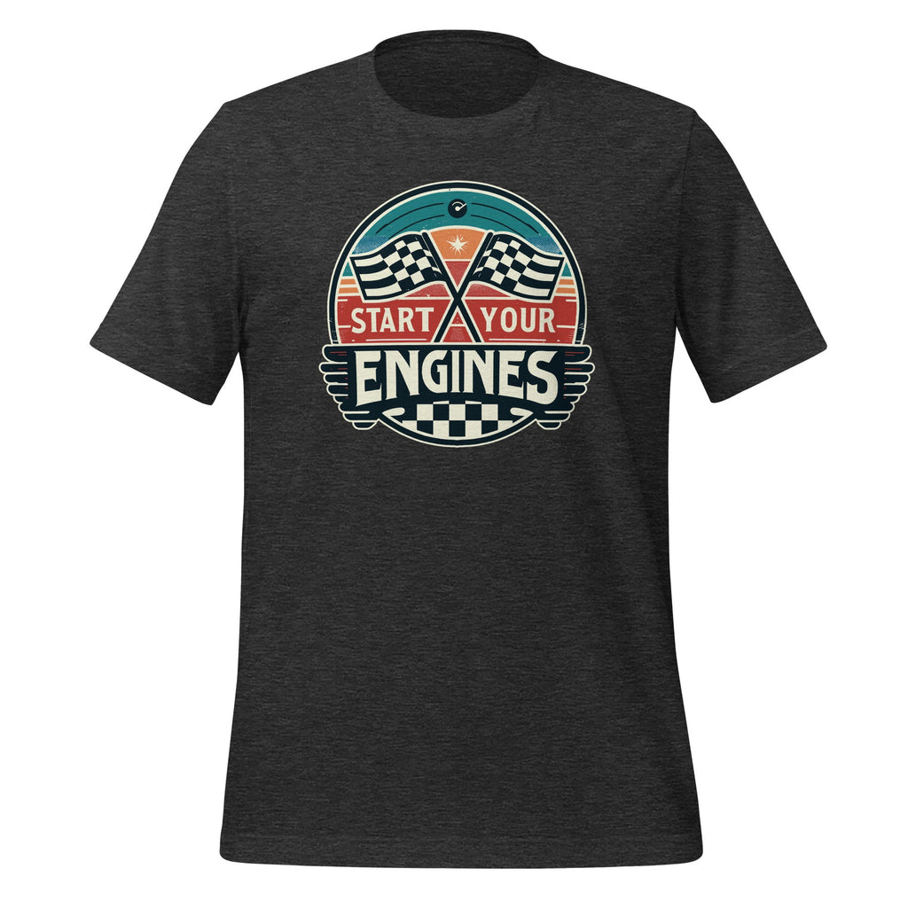 Start Your Engines Funny Saying Raceday Race Car Unisex product image 5
