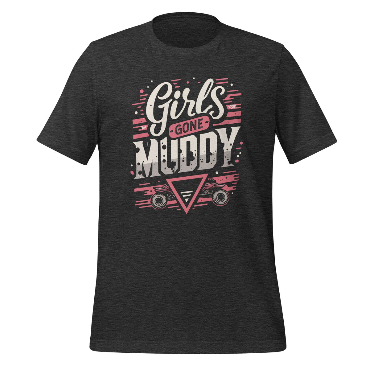 Mud Run Princess Girls Gone Muddy ATV Muddin Unisex T-Shirt product image 5