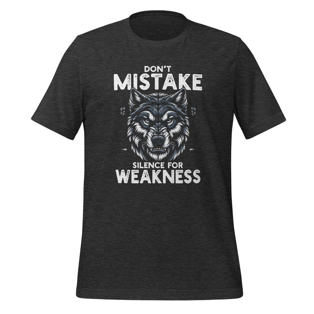 Don't Mistake Silence For Weakness Inspirational Wolf product image 5