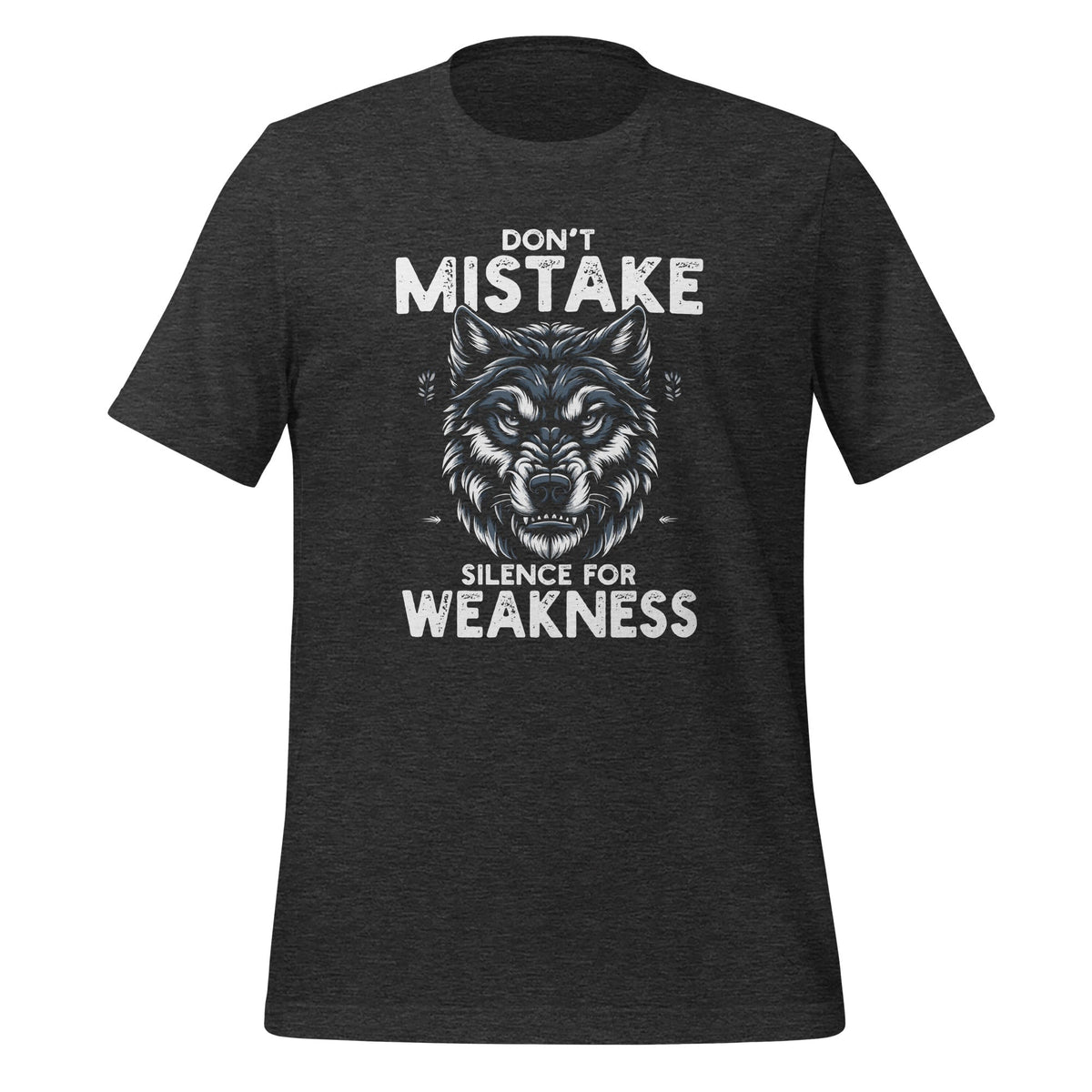 Don't Mistake Silence For Weakness Inspirational Wolf product image 5