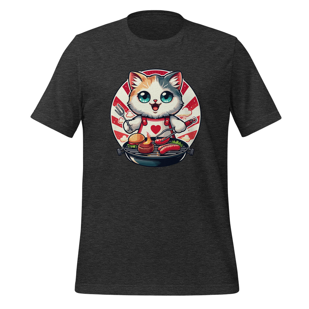 Pretty Presentation of BBQ-Loving Cat Funny Kitten Grilling product image 5