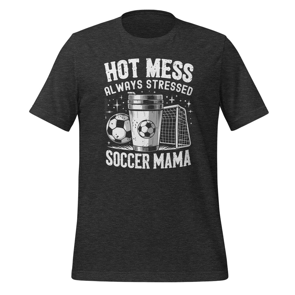Hot Mess Always Stressed Soccer Mama Funny Sports Lover product image 5