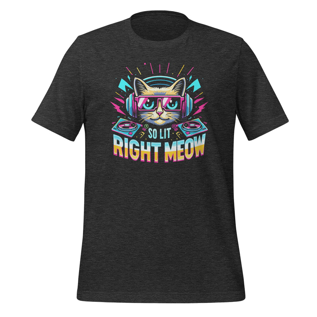 DJ Cat So Lit Right Meow EDM Techno Rave Party Festival product image 5
