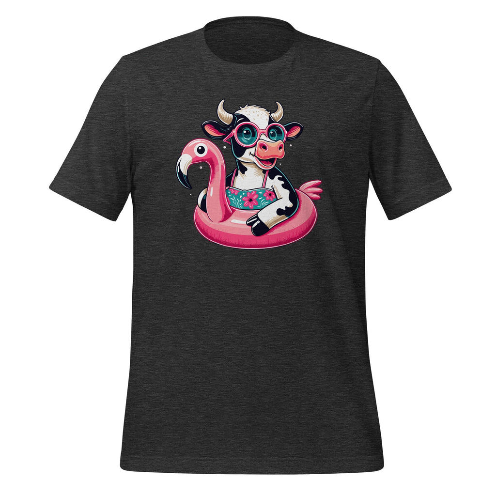 Funny Pool Party Cow Flamingo Float Summer Sunglasses product image 5