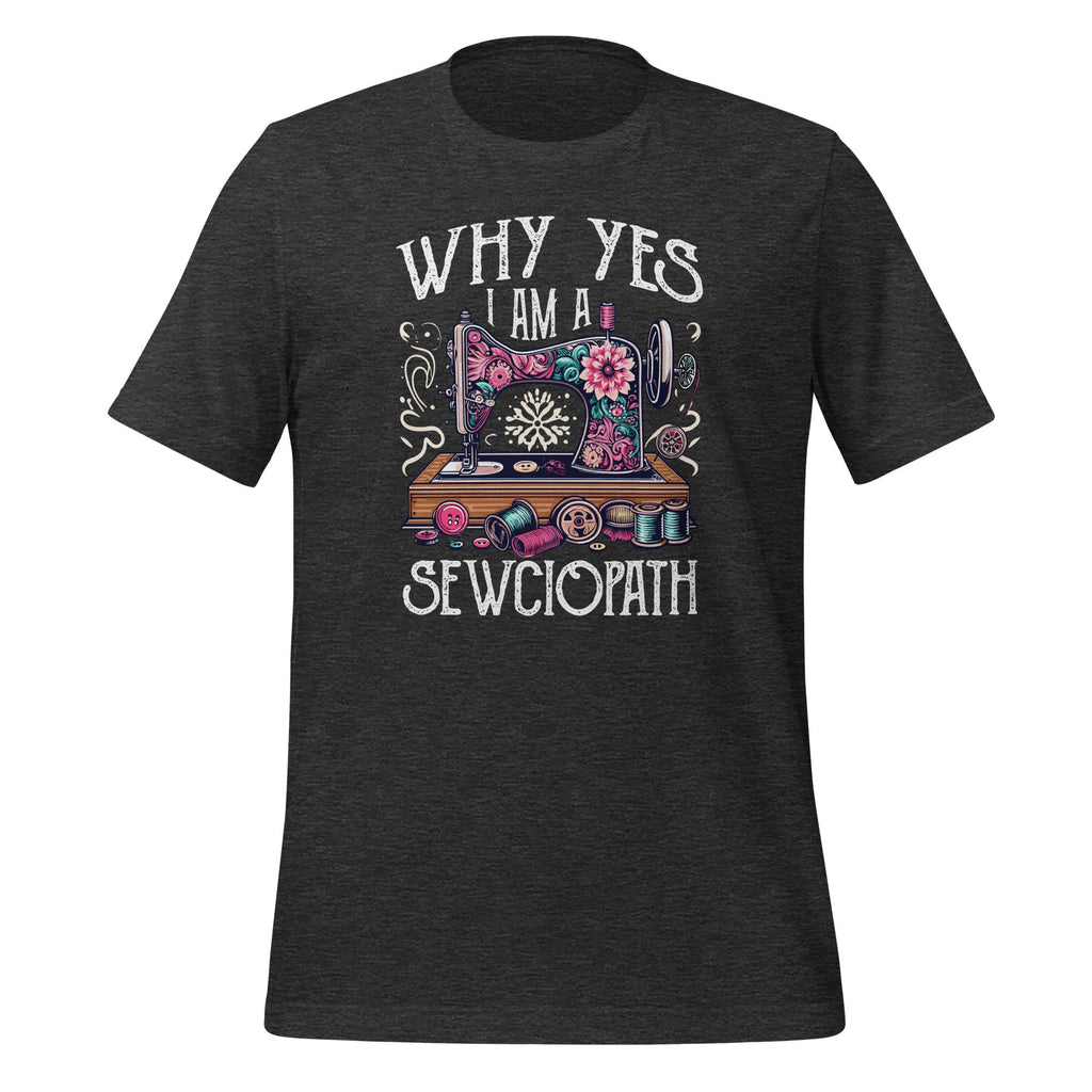 Why Yes I Am A Sewciopath Sewing Machine Cute Knitting product image 5