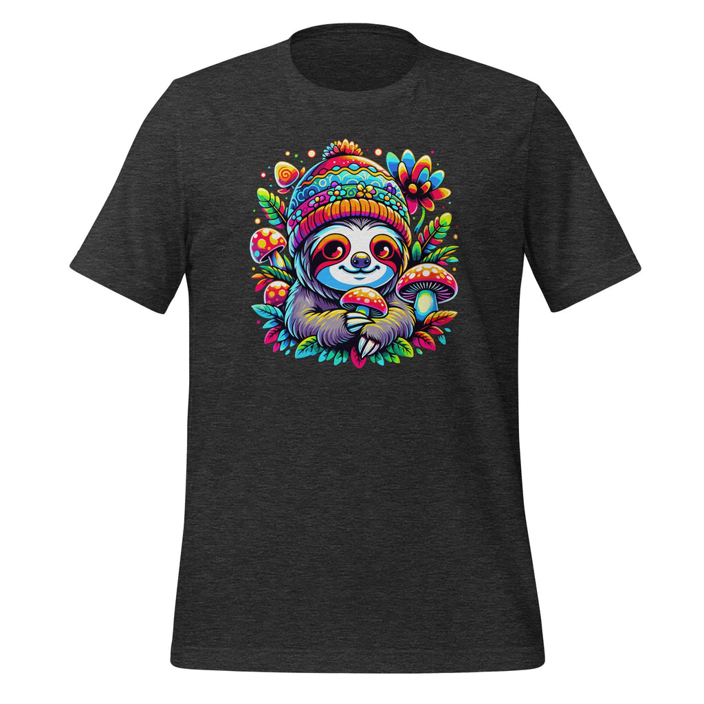 Trippy Sloth DJ Psychedelic EDM Mushroom Colorful Unisex product image 5