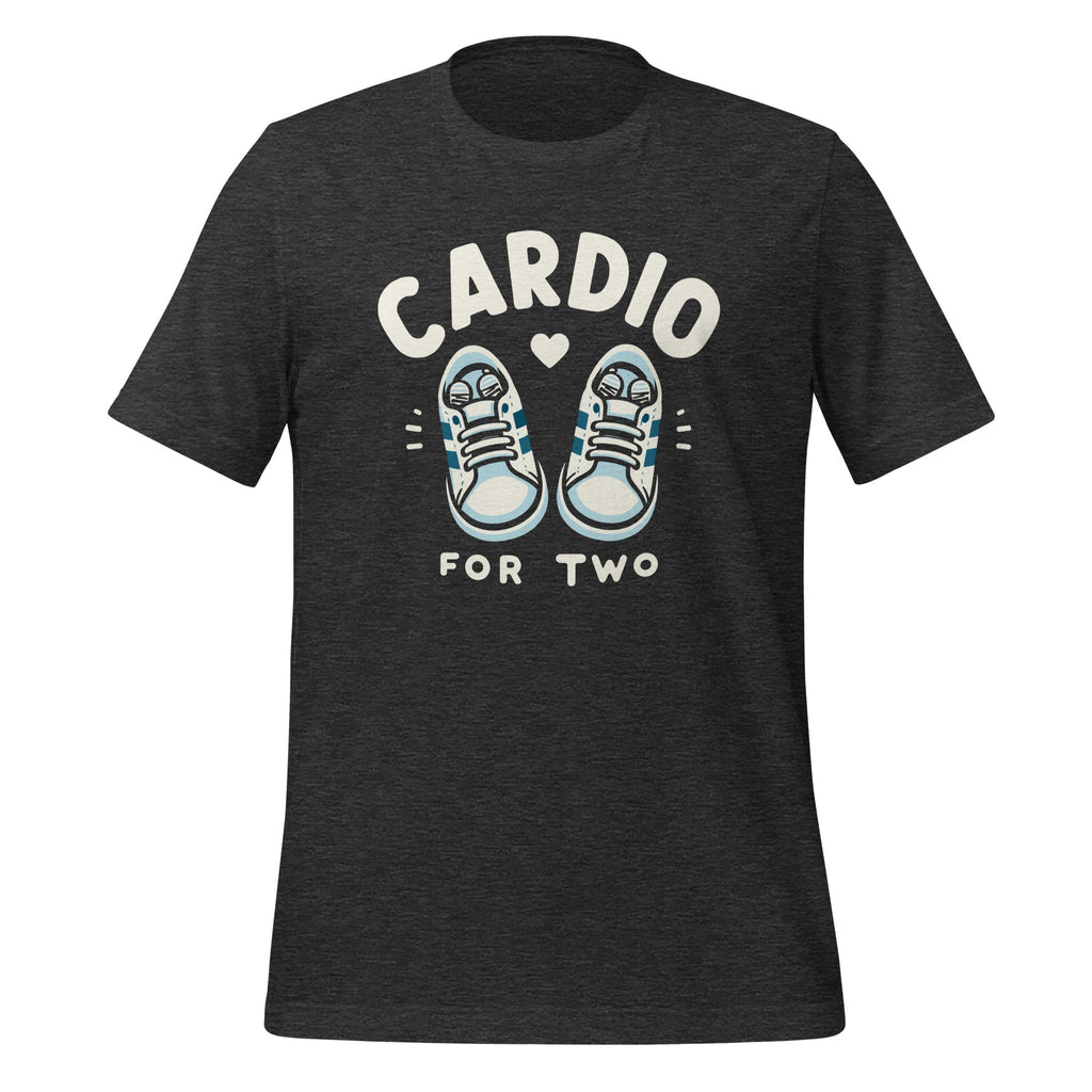 Cardio For Two Funny Pregnancy Workout Unisex T-Shirt product image 5