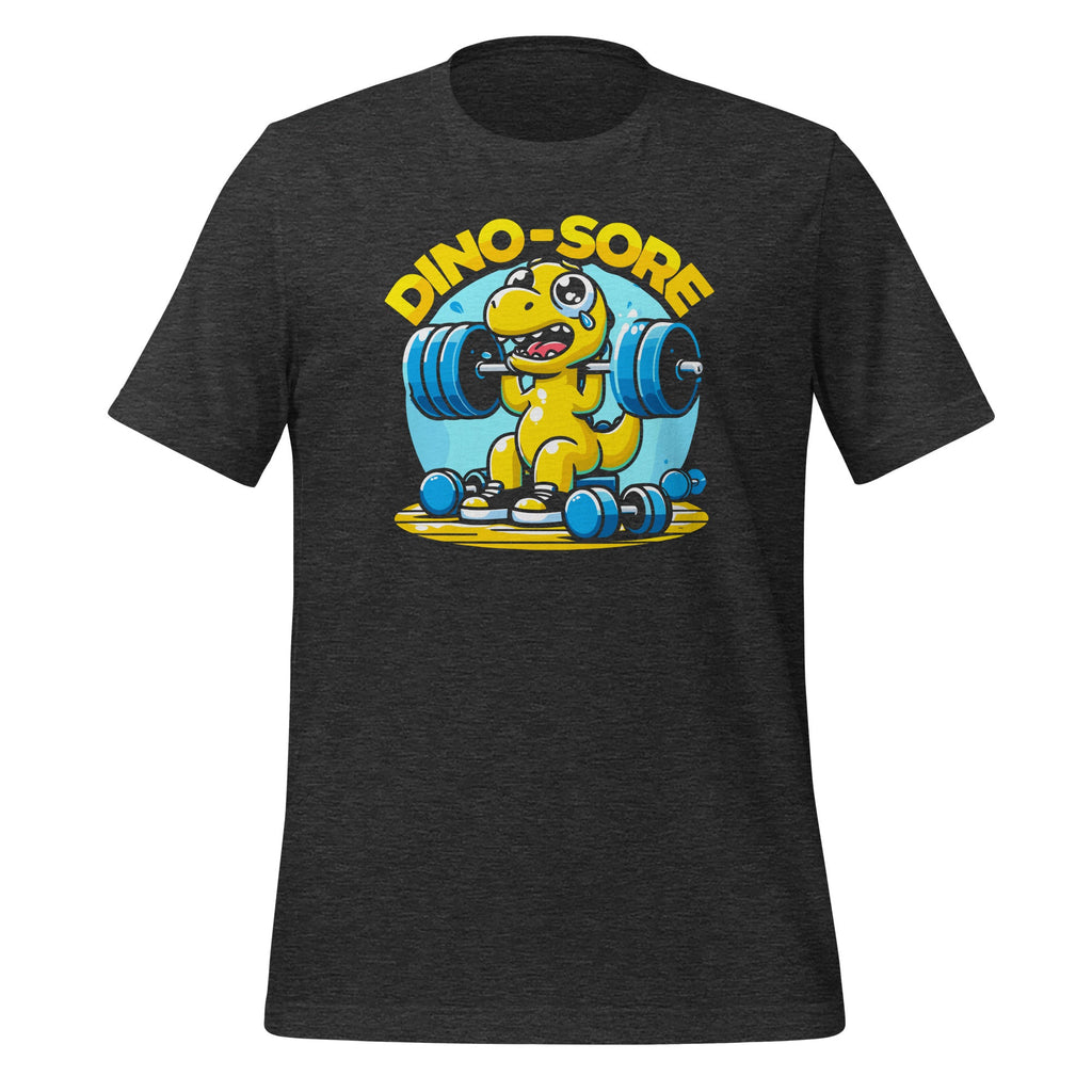 Funny Dinosaur Workout Gym Dino Sore Lifting Fitness Unisex product image 5