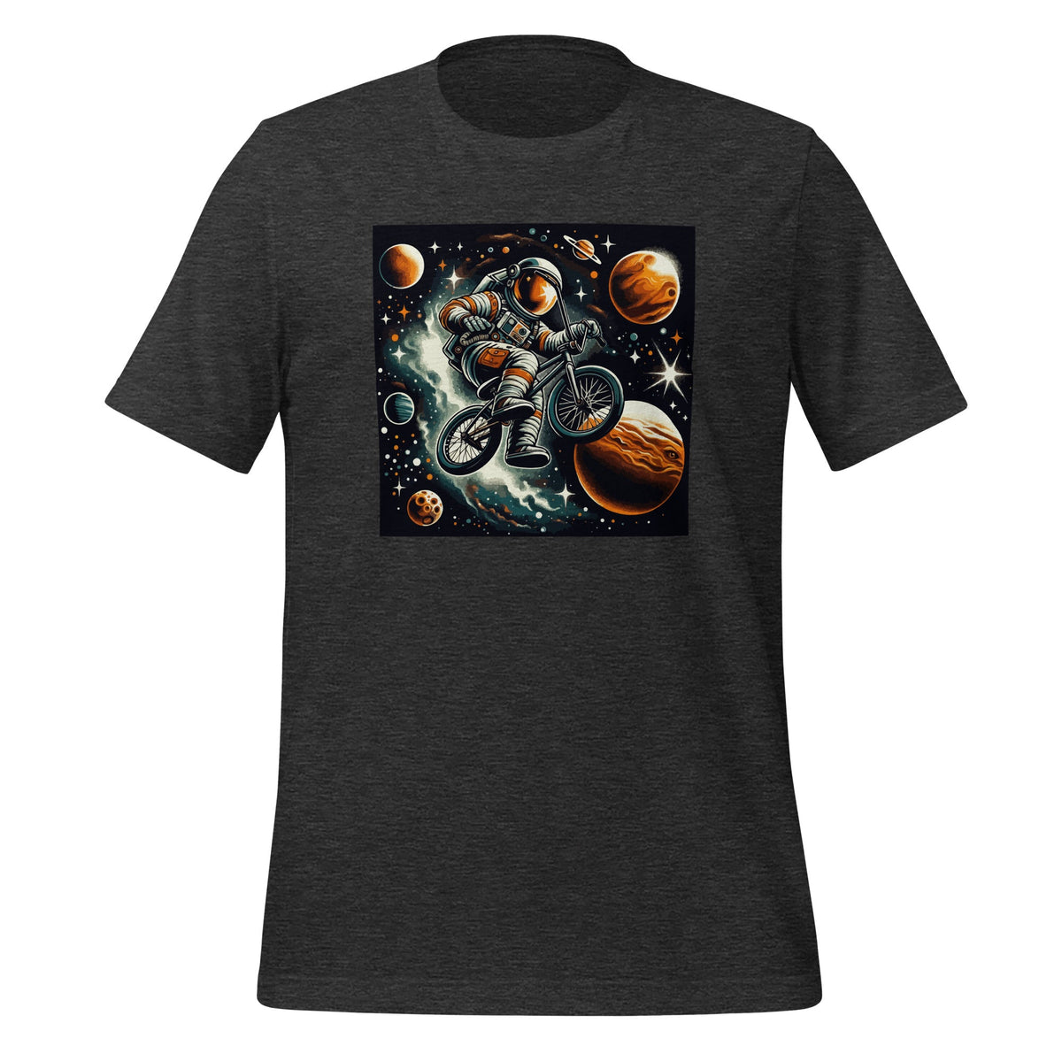 Astronaut on Bike Bicycle in Space Doing Tricks Biker product image 5