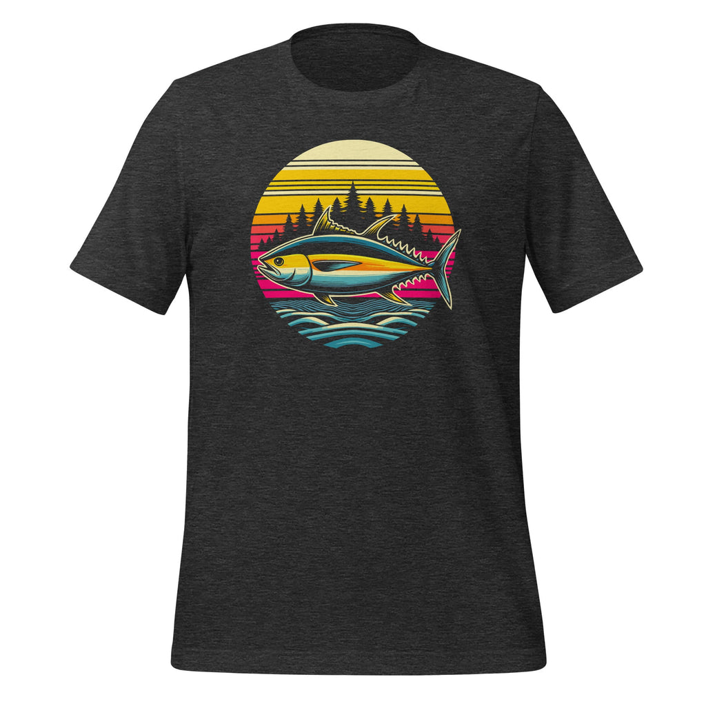 Tuna Fishing Sunset Retro Style Vintage 80s 70s Unisex product image 5