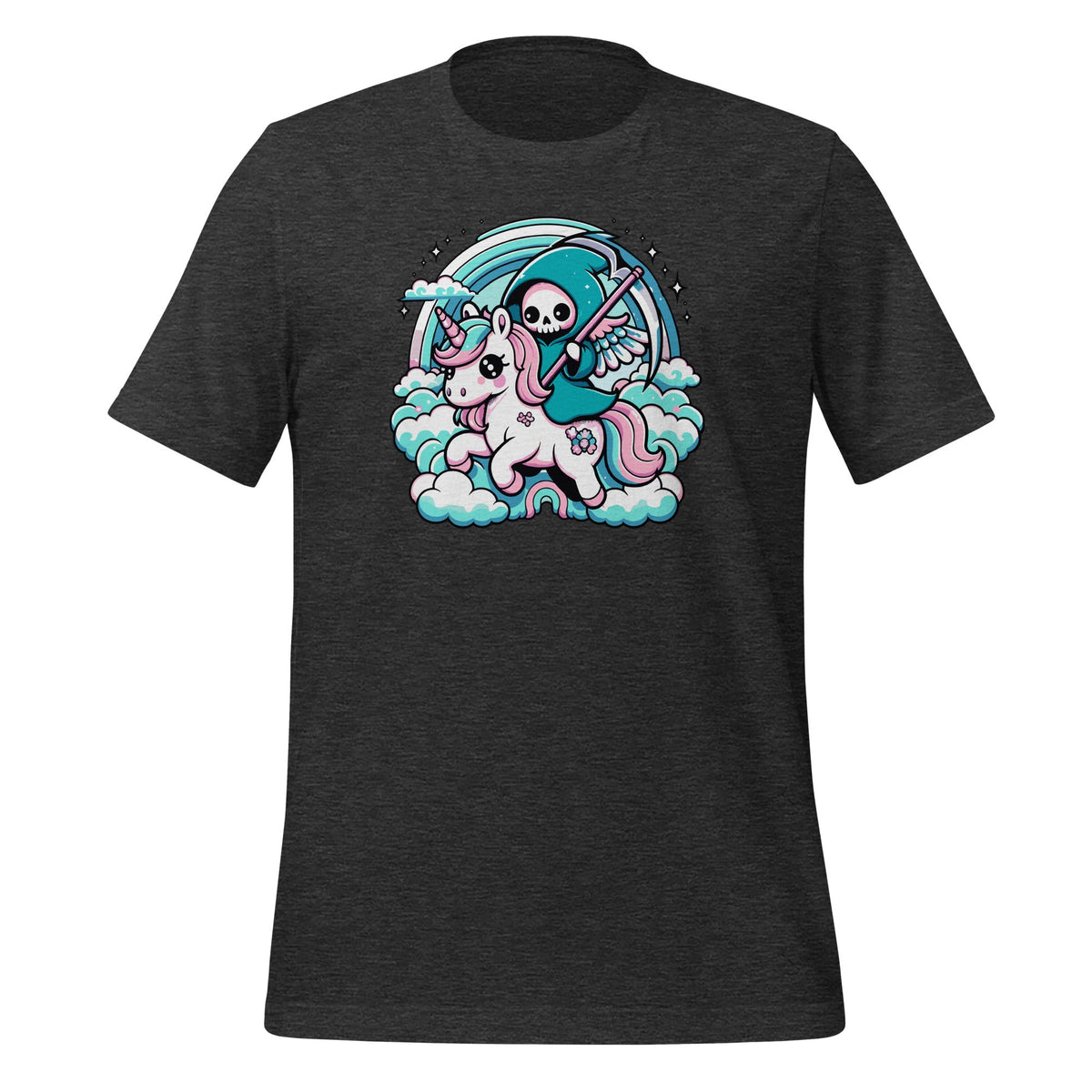Kawaii Pastel Goth Day Cute Creepy Unicorn Grim Reaper product image 5