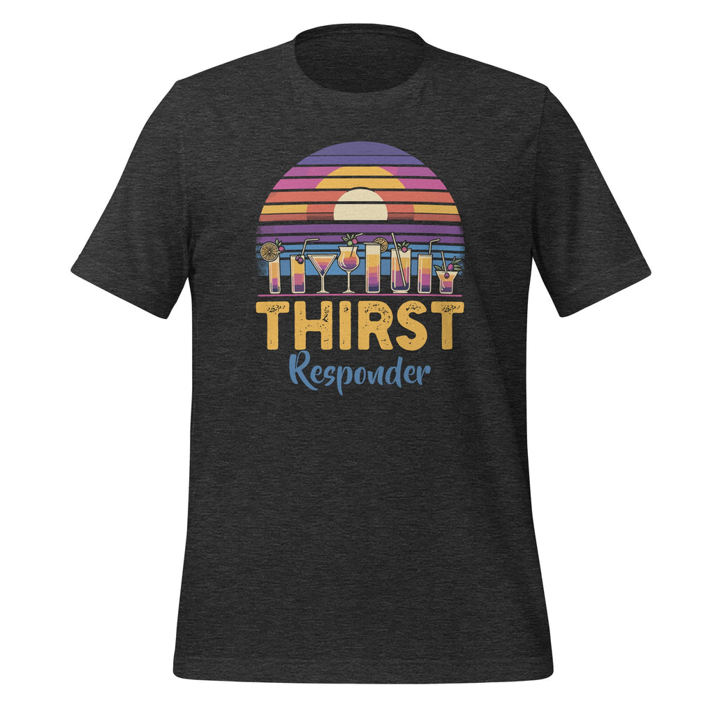 Thirst A Responder Funny Bartender Barista Drinking Unisex product image 5