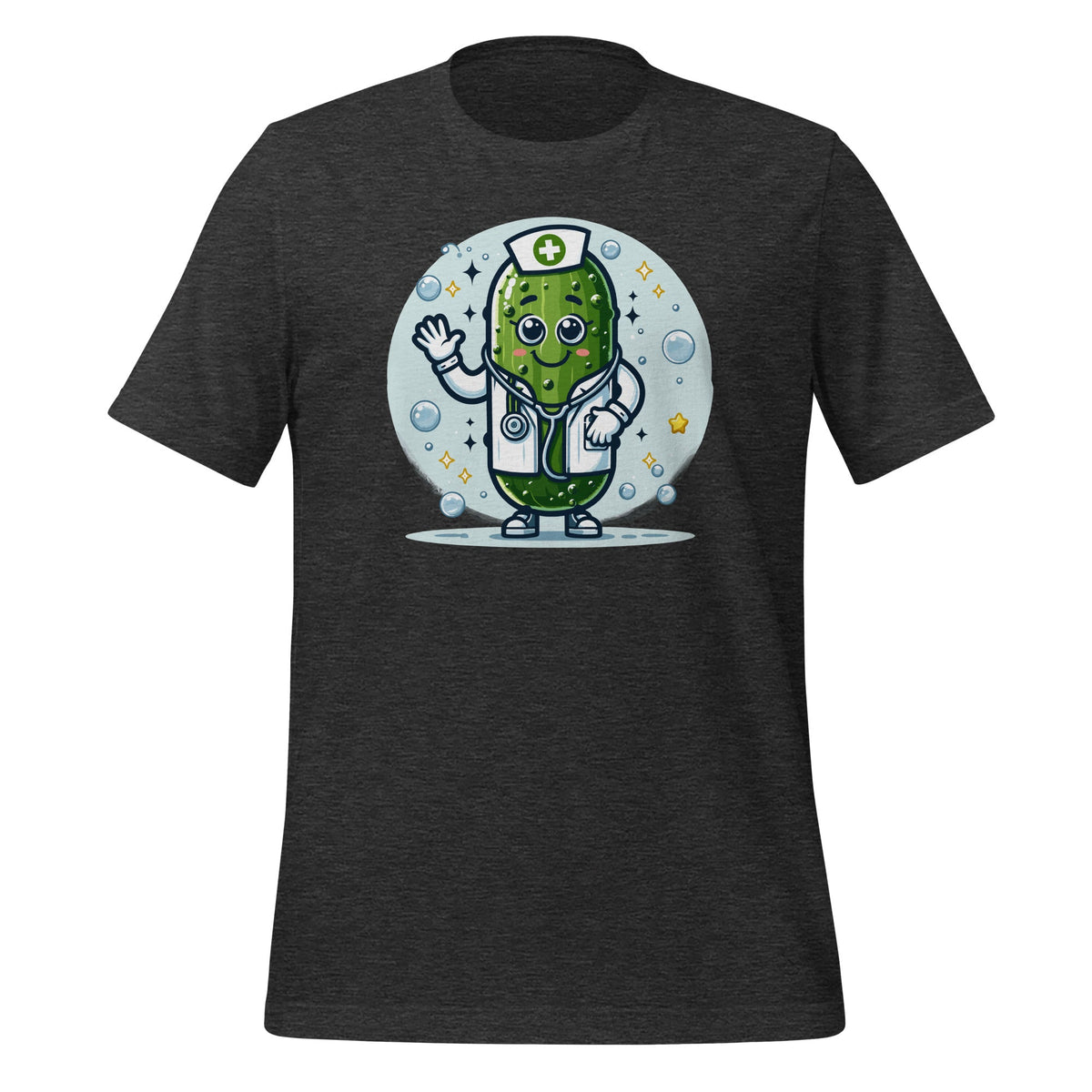 Funny Doctor Nurse Pickle Physician Art Unisex T-Shirt product image 5