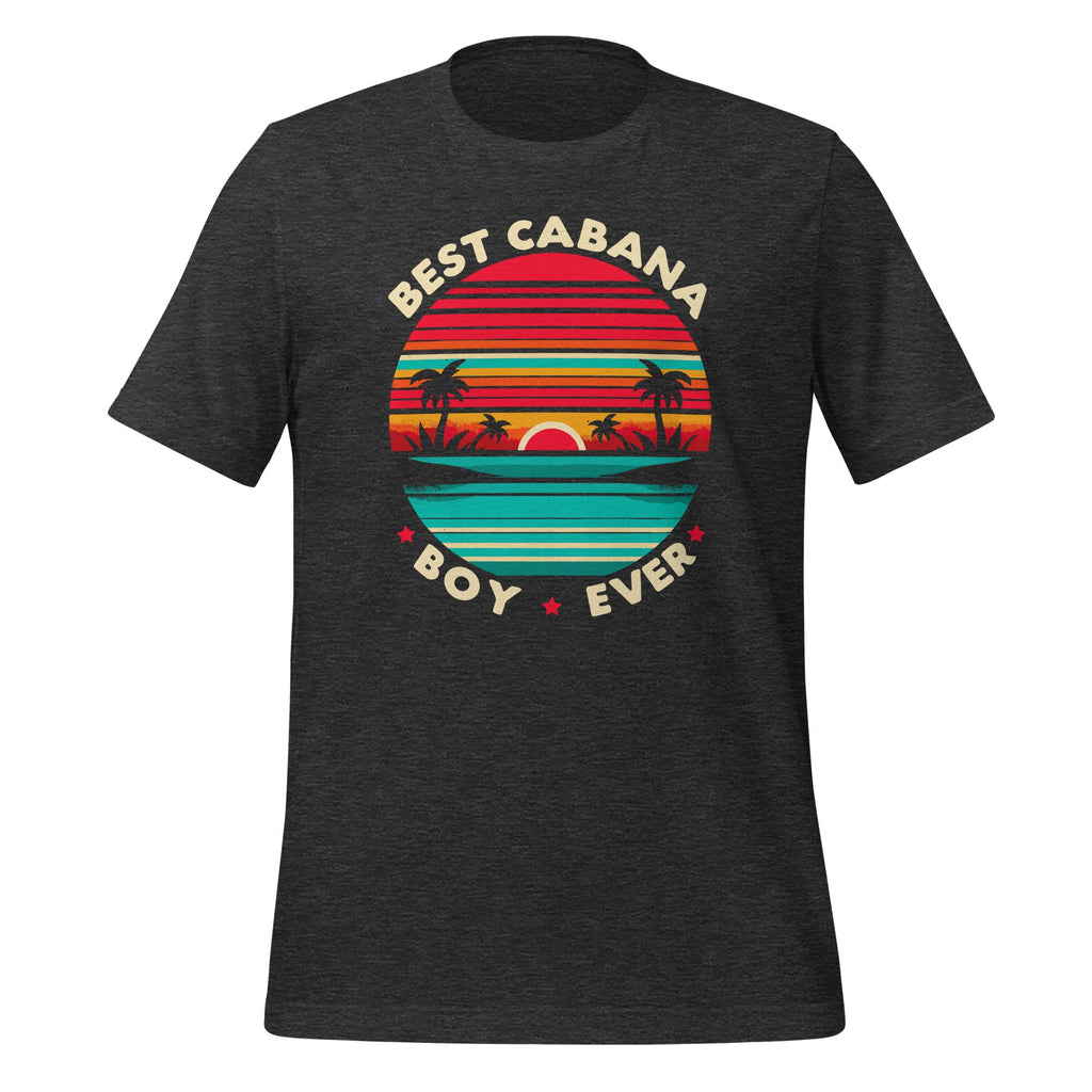 Colorful Sunset Palm Tree Best Cabana Boy Ever Unisex product image 5