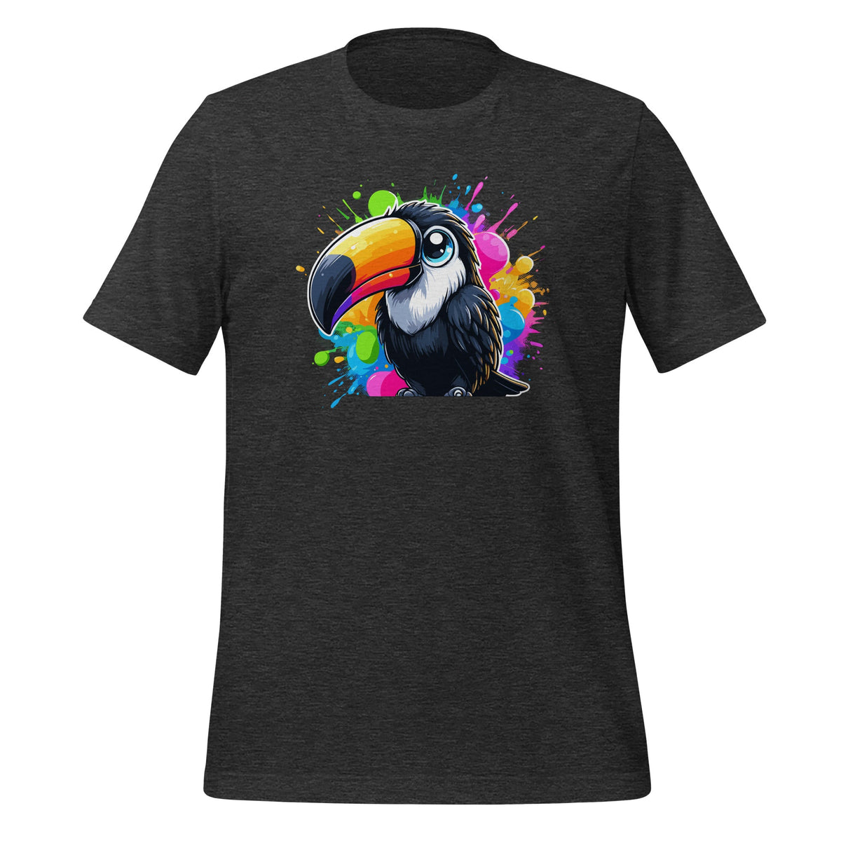 Small Toucan With Colorful Splashes Paint Bird Animal Lover product image 5