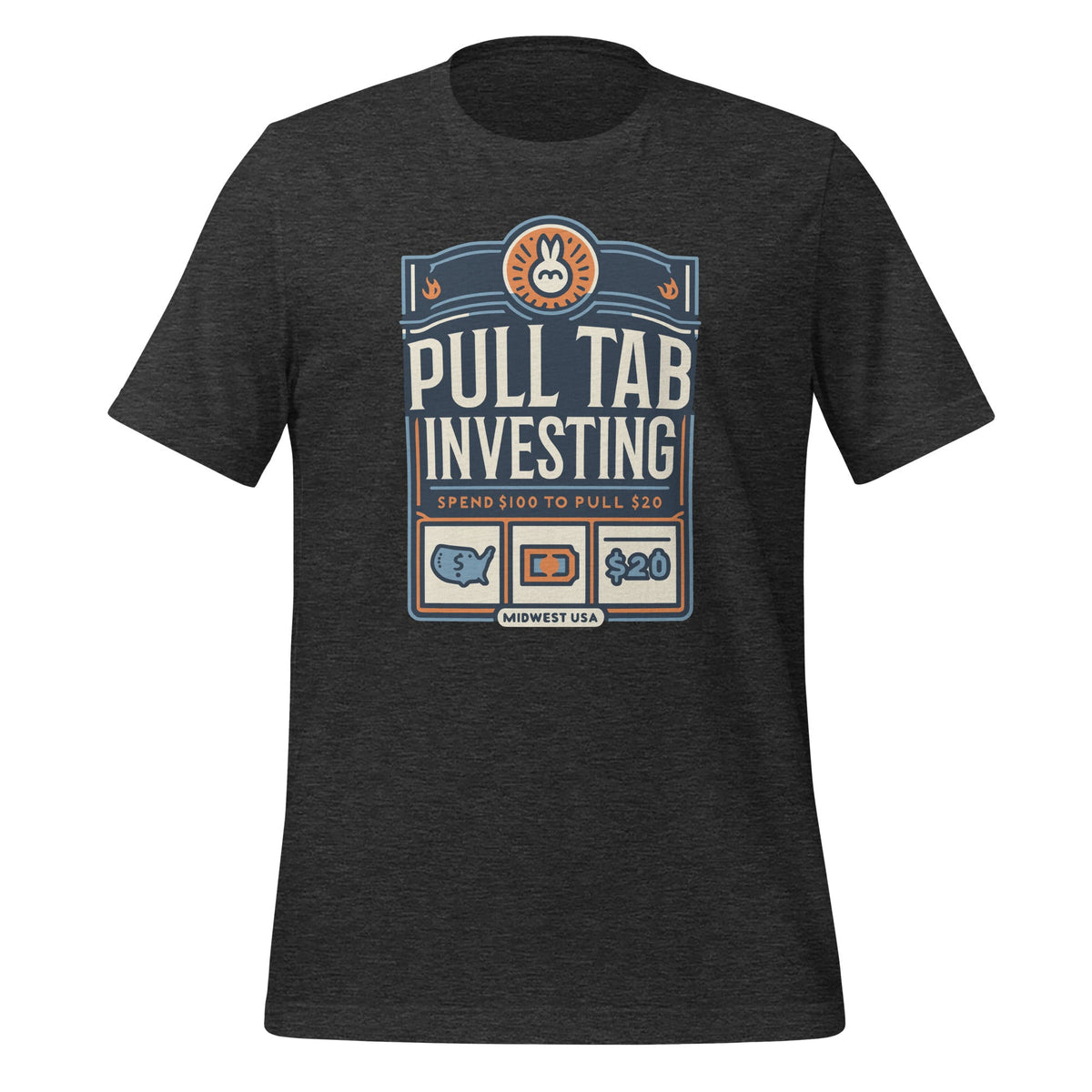 Pull Tab Investing Spend $100 To $20 Midwest USA Unisex product image 5