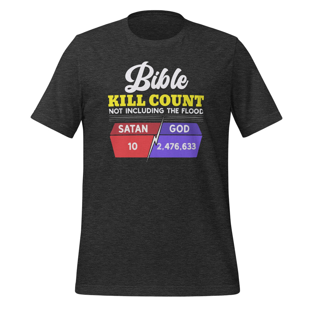 Bible Kill Count Not Including The Flood God Unisex T-Shirt product image 5