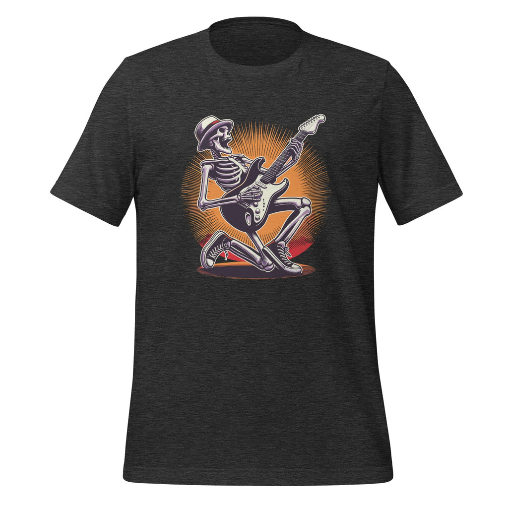 Rock And Roll Graphic Band Skeleton Playing Guitar Unisex product image 5