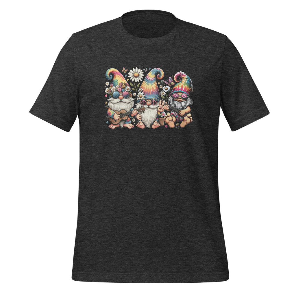 Hippie Gnome Guitar Peace Sweet Gnomes Unisex T-Shirt product image 5