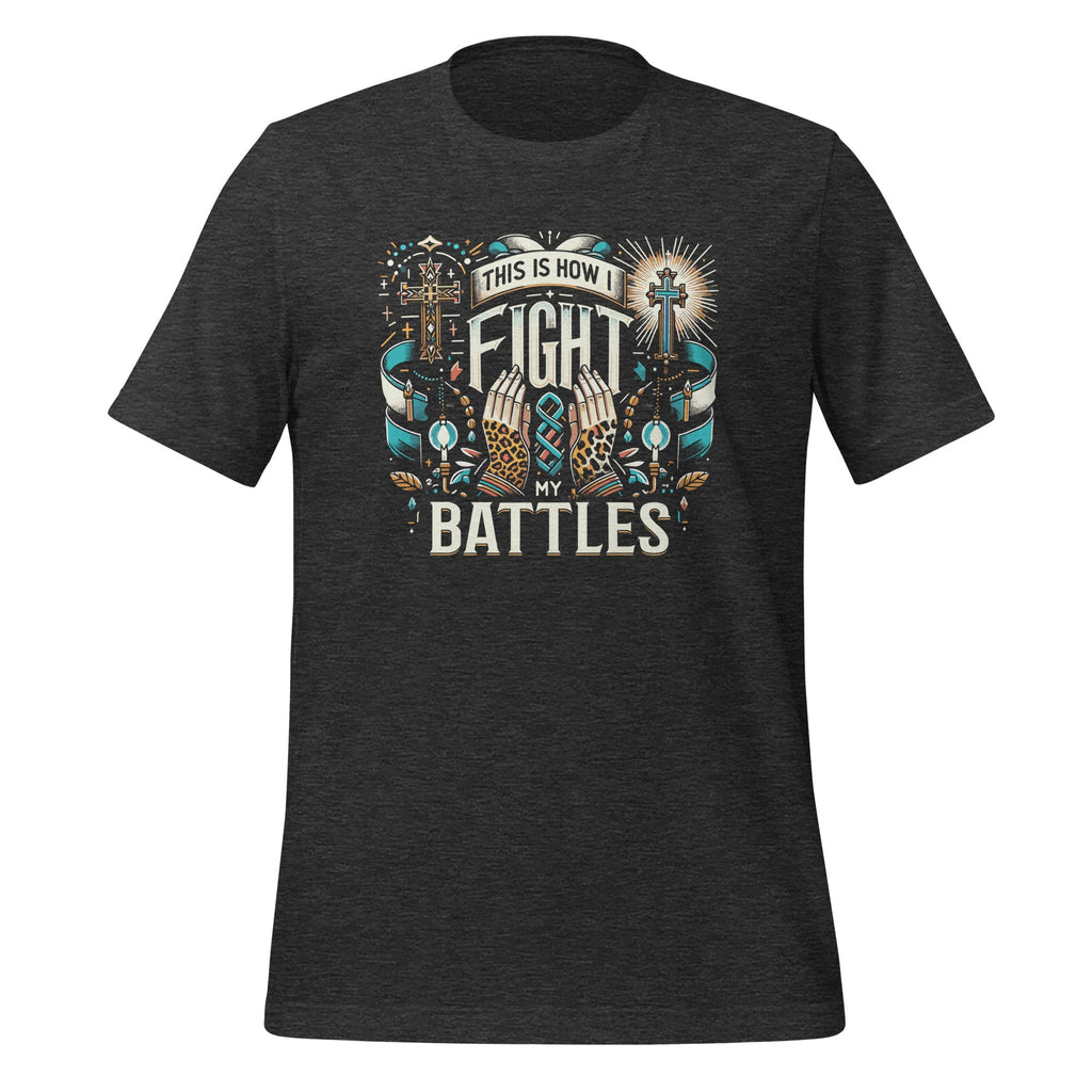 This Is How I Fight My Battles Leopard Cross Christian product image 5