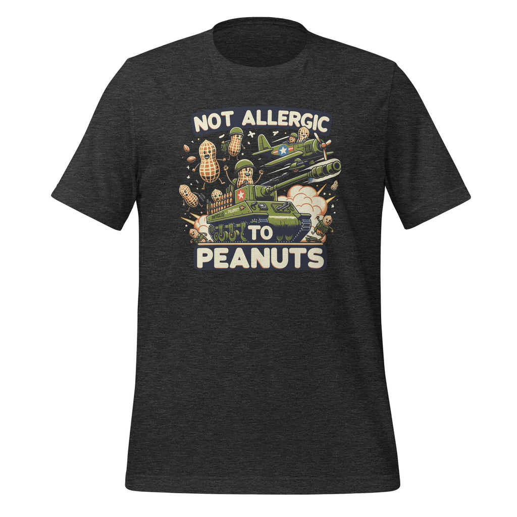 Not Allergic To Peanuts Butter Funny Weird Meme Unisex product image 5
