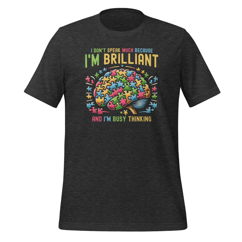 I Dont Speak Much Brilliant Autism Autistic Boys Girls product image 5