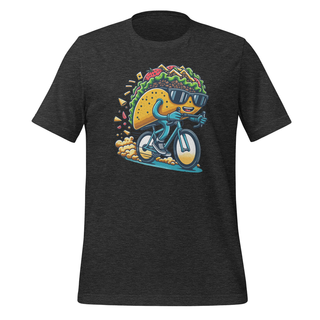 Cycling Tacos Road Bike Bicycle Cyclist Unisex T-Shirt product image 5