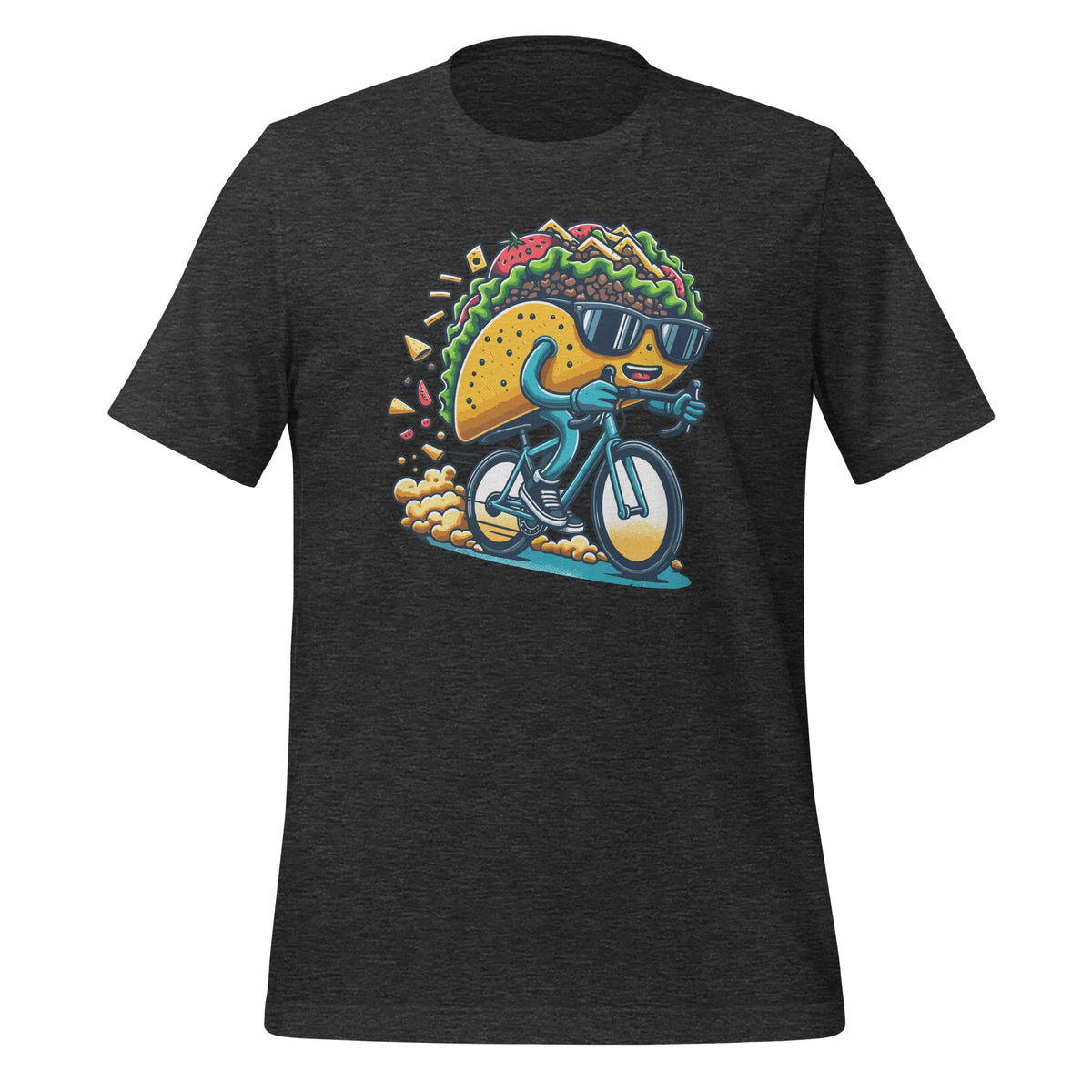 Cycling Tacos Road Bike Bicycle Cyclist Unisex T-Shirt product image 5