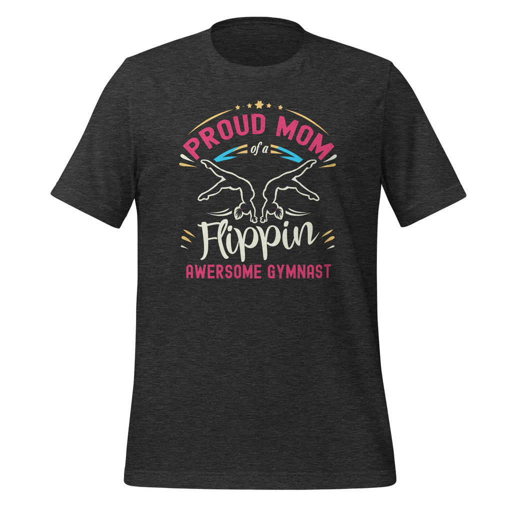 Proud Mom Of A Flippin Awesome Gymnast Gymnastics Unisex product image 5