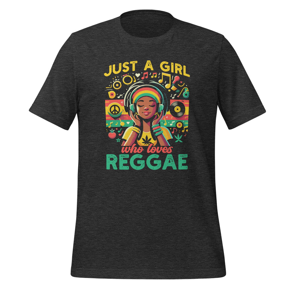 Just A Girl Who Loves Reggae Jamaican Music Funny Rasta product image 5