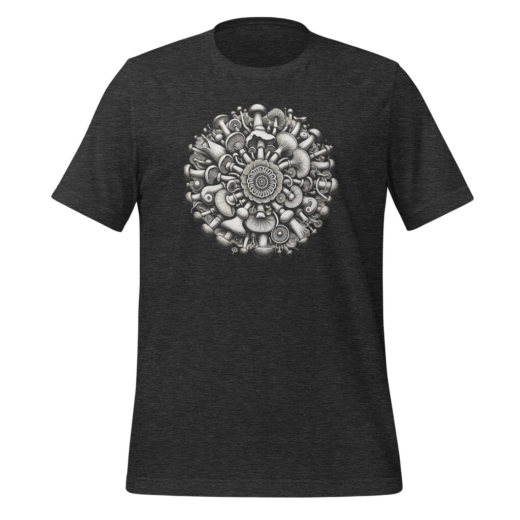 Mushroom Iris Mycology Foraging Mycologist Unisex T-Shirt product image 5